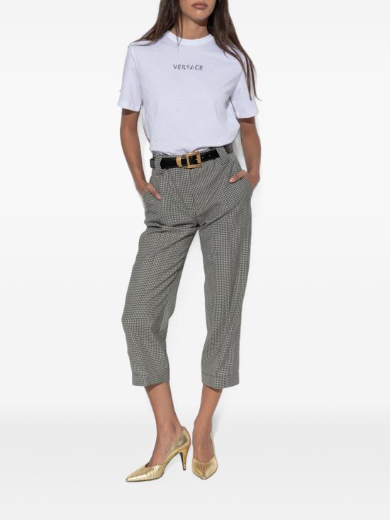 26FW 베르사체 반팔 티셔츠 10259731A18690 1W000 WHITE - VERSACE