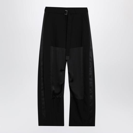 26SS 사카이 스트레이트 팬츠 2608431WO 001 BLACK