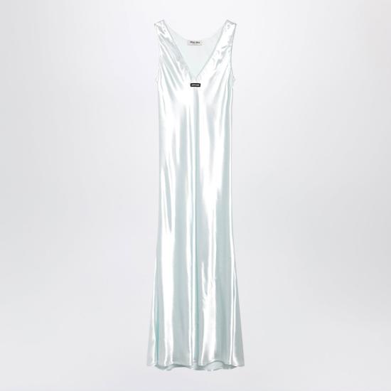 26FW 미우미우 롱 원피스 MF6422OOO6316 F064W LIGHT BLUE