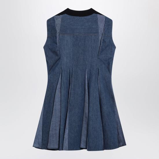 26SS 사카이 미디 원피스 2608472DE 210 BLUE - SACAI