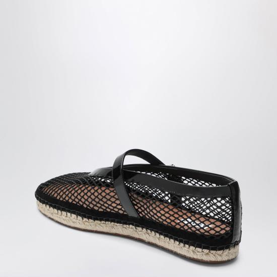 26FW 알라이아 플랫 슈즈 AA3P1002A028NY 999 BLACK - ALAIA