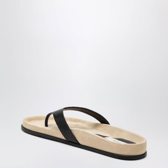 26FW 토템 뮬/슬리퍼 263WAS0333LE0228 314 BLACK - TOTEME