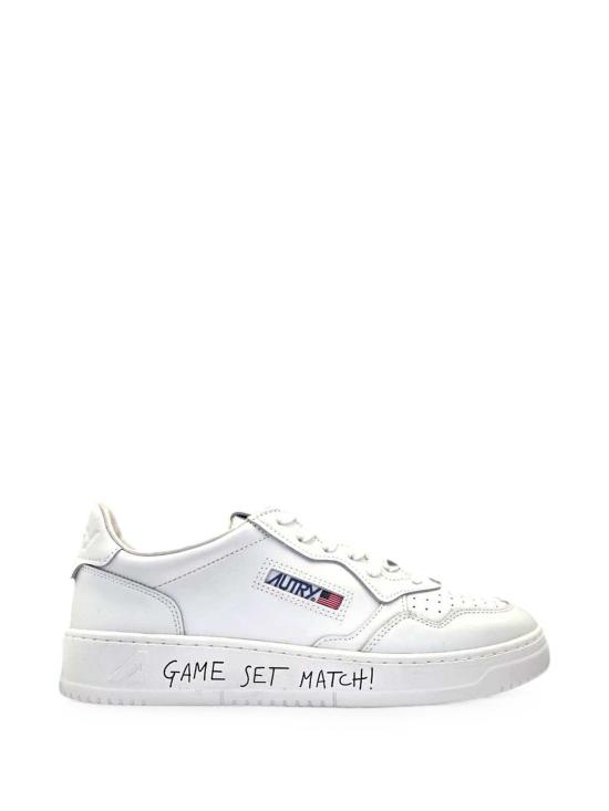 26FW 오트리 메달리스트 로우 스니커즈 AULMML08 WHITE