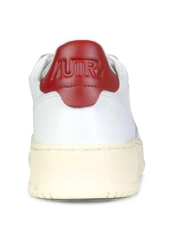 26FW 오트리 메달리스트 로우 레더 스니커즈 AULWLL33 WHITE - AUTRY