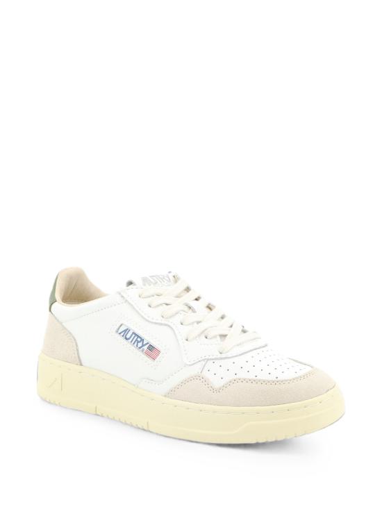 26FW 오트리 메달리스트 로우 레더 스니커즈 AULWLS17 WHITE - AUTRY