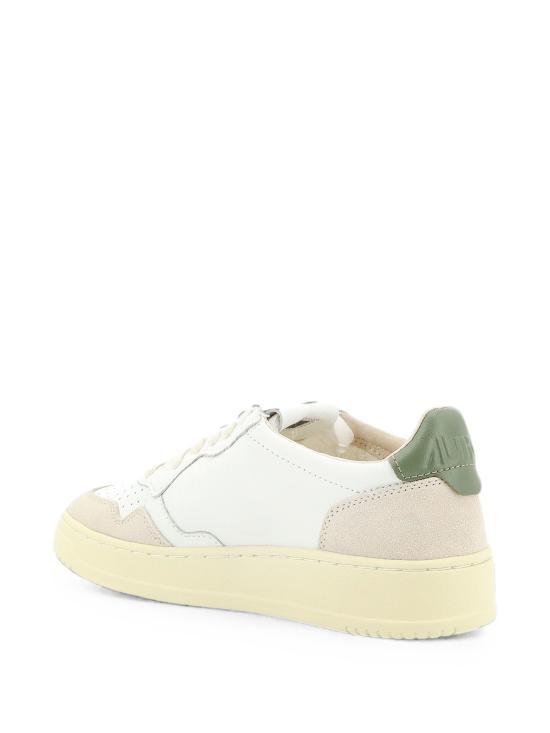 26FW 오트리 메달리스트 로우 레더 스니커즈 AULWLS17 WHITE - AUTRY