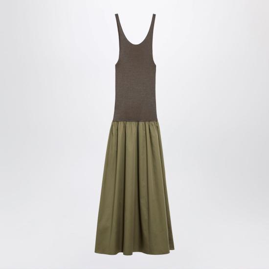 26SS 더프랭키샵 미디 원피스 MDFS21853VI 408 GREEN - THE FRANKIE SHOP