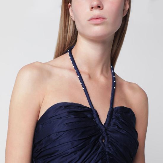 26FW 팜 리오 롱 원피스 355807CO L0077 BLUE - FARM RIO