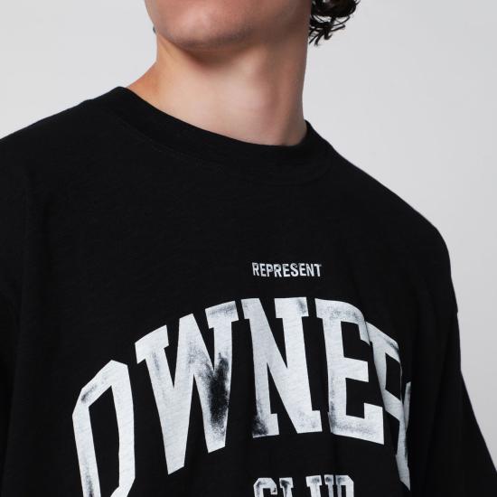 26FW 리프레젠트 반팔 티셔츠 OCM100047CO 01 BLACK - REPRESENT