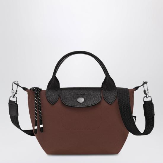 26FW 롱샴 르 플리아쥬 에너지 탑 핸들백 XS L1500HSR 742 BROWN