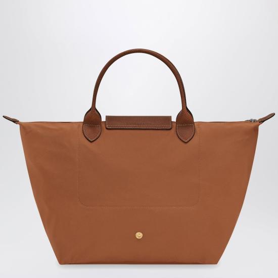 26SS 롱샴 르 플리아쥬 오리지널 M 탑핸들백 L1623089 504 BROWN - LONGCHAMP