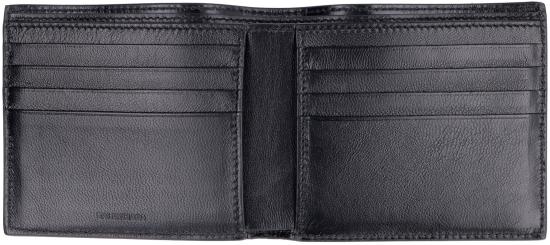 26FW 발렌시아가 캐쉬 스퀘어 반지갑 5945491IZI3 1090 BLACK - BALENCIAGA