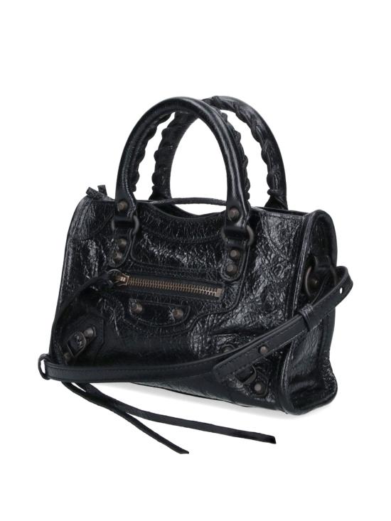 26FW 발렌시아가 르 시티 백 나노 램스킨 8657642ACFH 1000 BLACK - BALENCIAGA