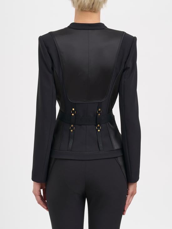 26SS 엘리자베타프랜치 자켓 NGI23362E2110 BLACK - ELISABETTA FRANCHI