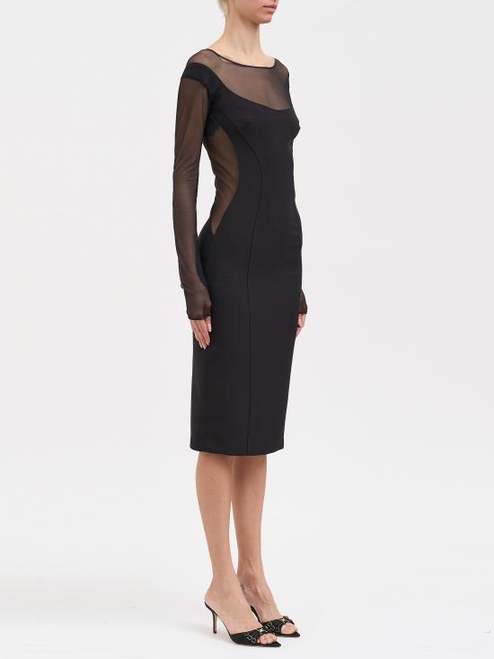 26SS 엘리자베타프랜치 미디 원피스 NAB89862E2110 BLACK - ELISABETTA FRANCHI