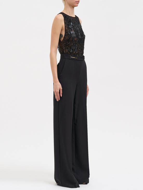 26SS 엘리자베타프랜치 점프수트 NTU06662E2110 BLACK - ELISABETTA FRANCHI