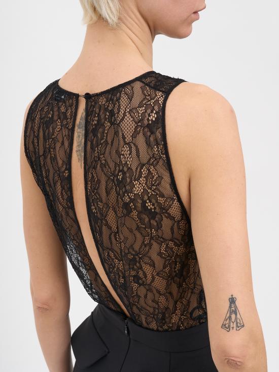 26SS 엘리자베타프랜치 점프수트 NTU06662E2110 BLACK - ELISABETTA FRANCHI