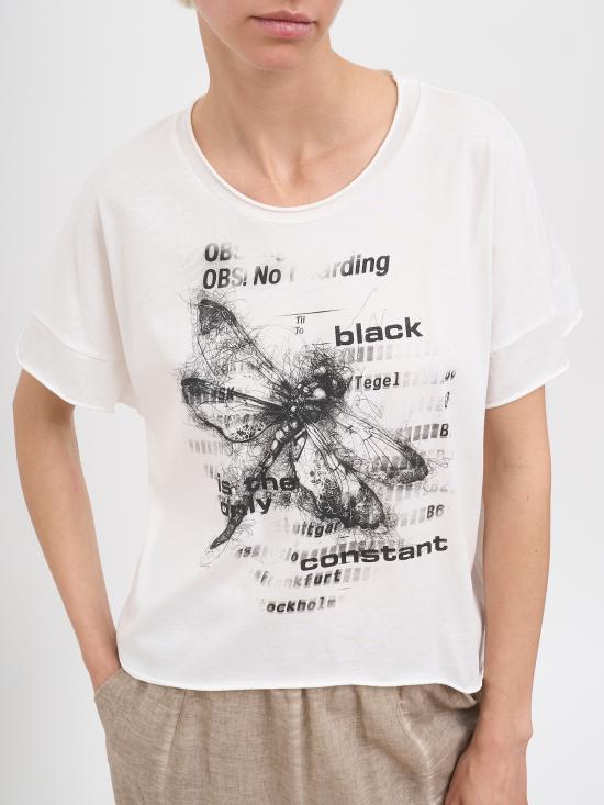 26SS 스튜디오 비쓰리 반팔 티셔츠 NNB2072OFFWHITE - STUDIO B3