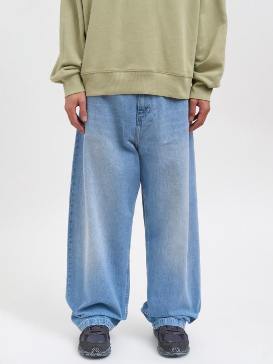26SS 칼하트 WIP 스트레이트 팬츠 NI03654401ZO LIGHT BLUE - CARHARTT WIP
