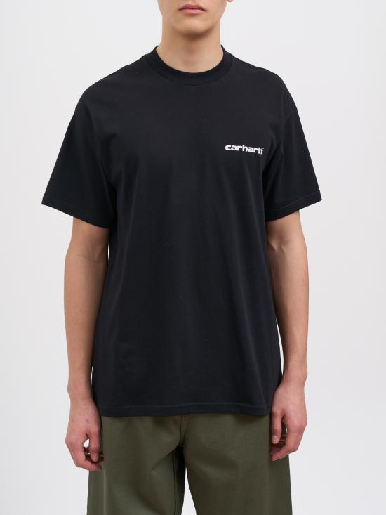 26SS 칼하트 WIP 반팔 티셔츠 NI03600389XX BLACK