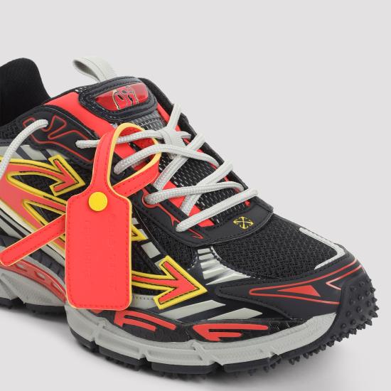 26FW 오프화이트 스니커즈 M295S6F005 BLACK RED - OFF WHITE