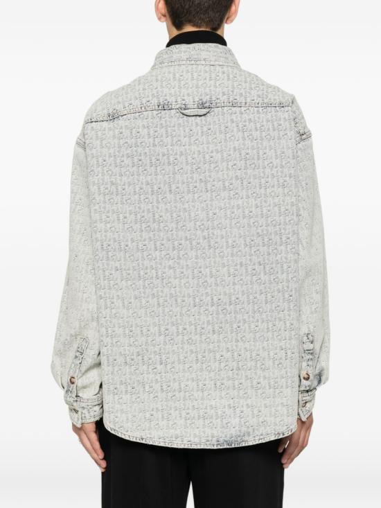 26FW 엠포리오 아르마니 긴팔 셔츠 EM006497AF27500MB003 LIGHT BLUE - EMPORIO ARMANI