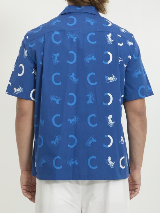 26SS 셀린느 반팔 셔츠 2C9463K51 GDR0 BLUE - CELINE