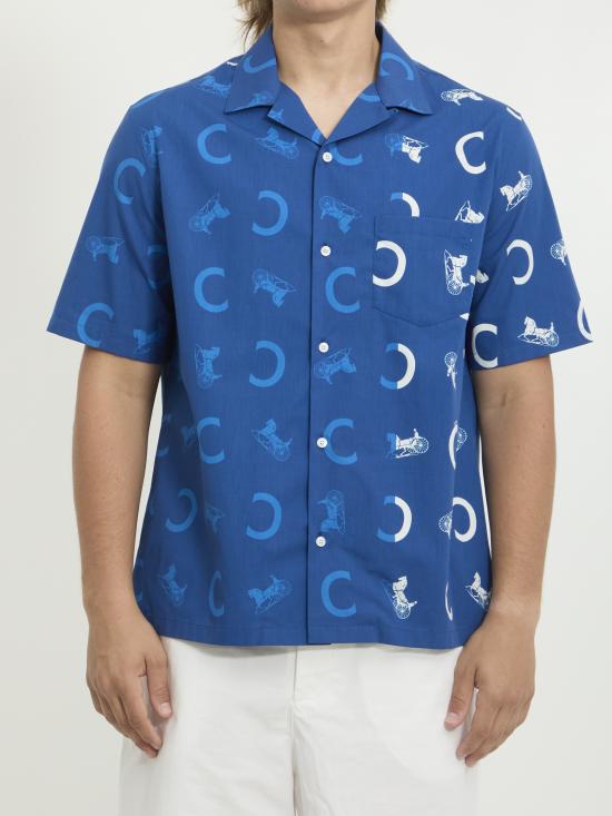 26SS 셀린느 반팔 셔츠 2C9463K51 GDR0 BLUE