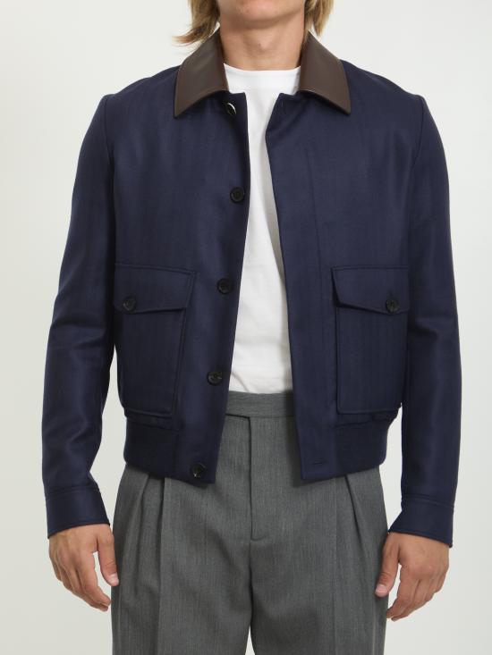 26FW 디올 봄버 자켓 693C215A0133 540 BLUE