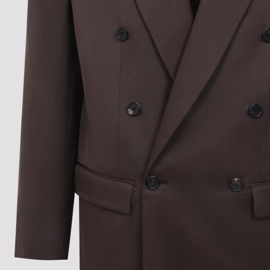 26SS 생로랑 수트 자켓 854418Y4K19 2658 BROWN - SAINT LAURENT