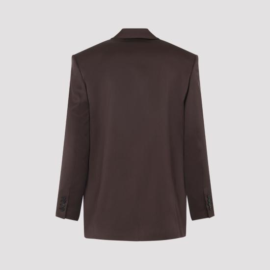26SS 생로랑 수트 자켓 854418Y4K19 2658 BROWN - SAINT LAURENT