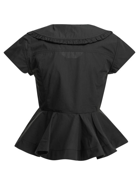 26FW 가니 블라우스 A1040341099 BLACK - GANNI