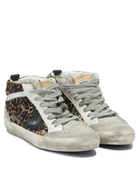 26FW 골든구스 미드 스타 스니커즈 GWF00122F00376681933 BROWN - GOLDEN GOOSE