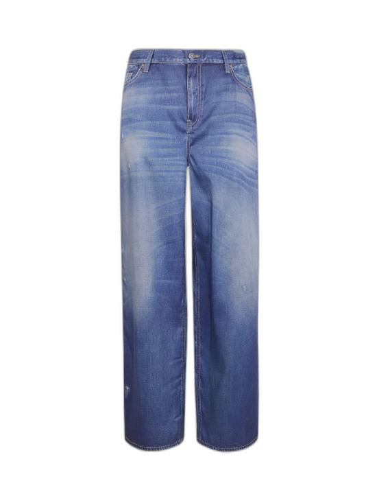 26FW 골든구스 스트레이트 팬츠 GWP02528P00240650100 BLUE - GOLDEN GOOSE
