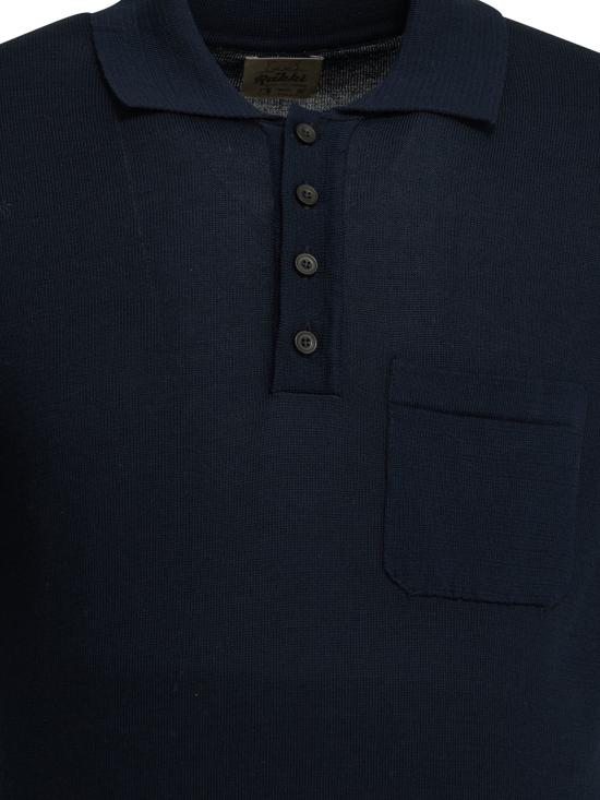 26SS 라키 반팔 티셔츠 JFKPOLOTKBLUNOTTE BLUE - RAKKI