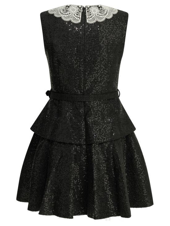 26FW 셀프 포트레이트 미디 원피스 PF26002SBBLACK - SELF PORTRAIT