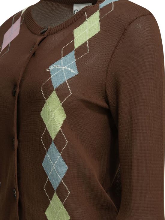 26FW 가니 가디건 A116000905H BROWN - GANNI