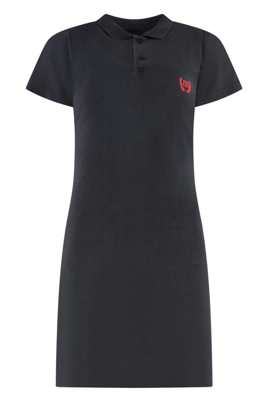 25SS 발렌시아가 미디 원피스 831034TSVC71041 black