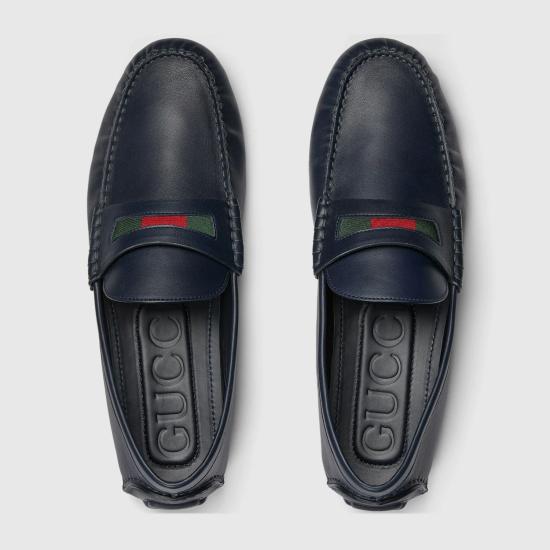 26SS 구찌 디테일 드라이버 854080AAFU24055 blue - GUCCI