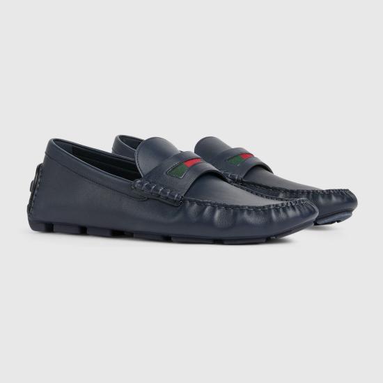 26SS 구찌 디테일 드라이버 854080AAFU24055 blue - GUCCI