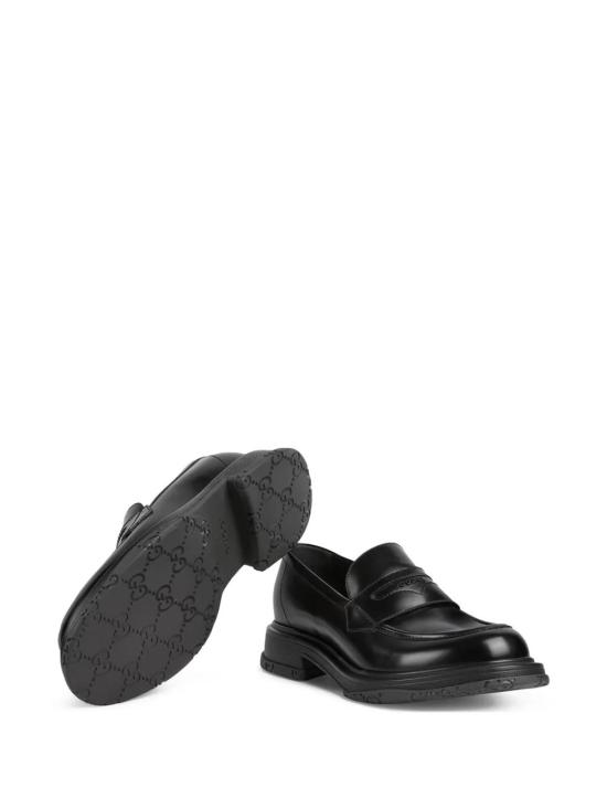 26SS 구찌 토날 로고 로퍼 851396AADEO1000 black - GUCCI