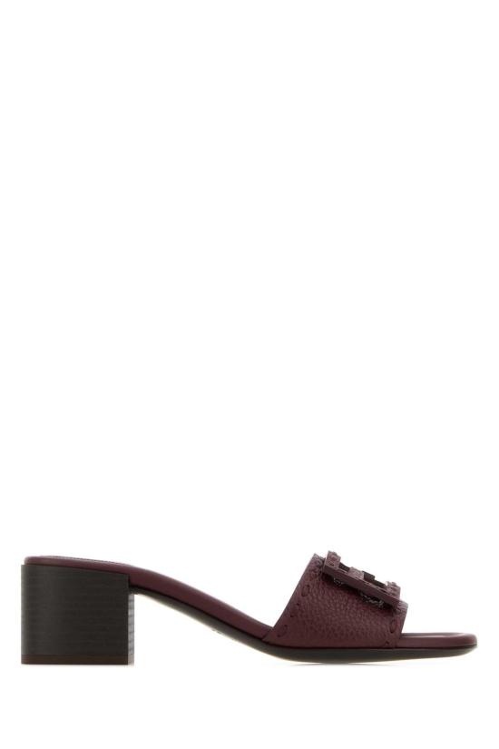 26SS 펜디 샌들 8R8862AQY2F1TZ9 Burgundy