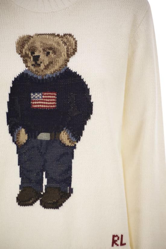 26FW 폴로 랄프로렌 스웨터 211978359 001 WHITE - POLO RALPH LAUREN