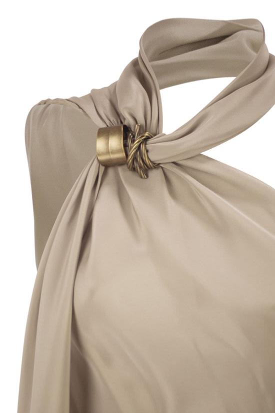 26FW 막스마라 롱 원피스 2621226017600 007 LIGHT BEIGE - MAX MARA