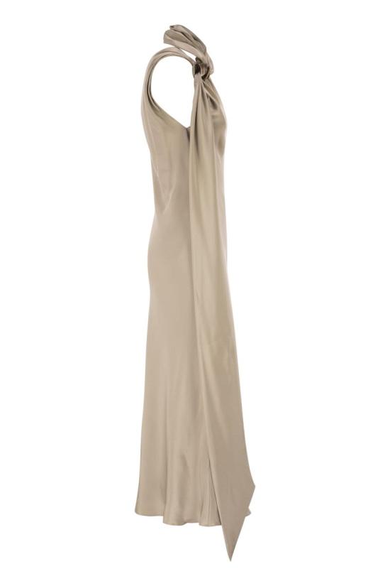 26FW 막스마라 롱 원피스 2621226017600 007 LIGHT BEIGE - MAX MARA