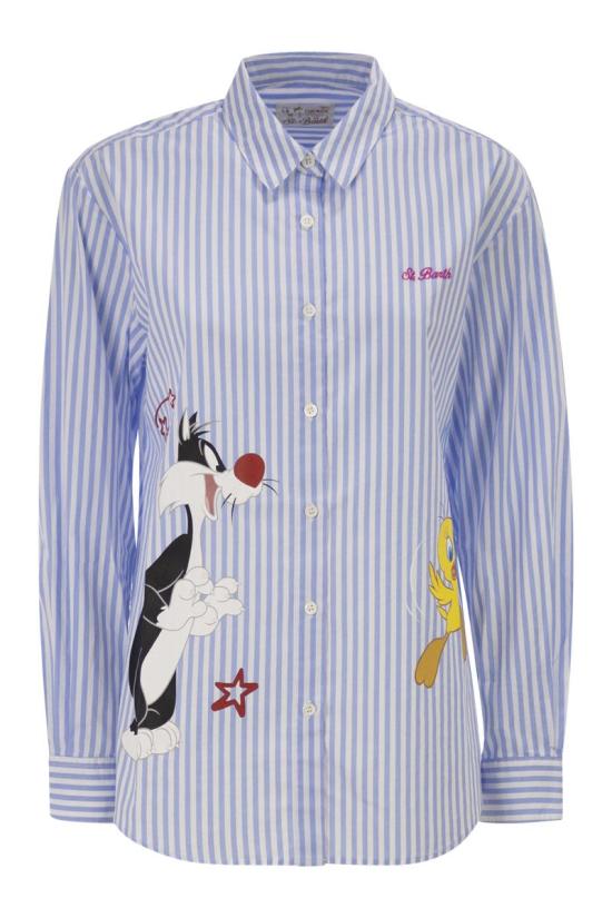 26SS 세인트바쓰 반팔 티셔츠 BRIG005 01933L LIGHT BLUE