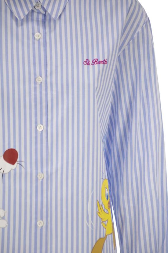 26SS 세인트바쓰 반팔 티셔츠 BRIG005 01933L LIGHT BLUE - MC2 SAINT BARTH