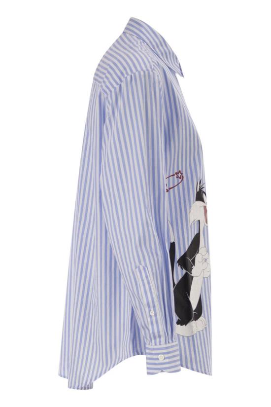 26SS 세인트바쓰 반팔 티셔츠 BRIG005 01933L LIGHT BLUE - MC2 SAINT BARTH