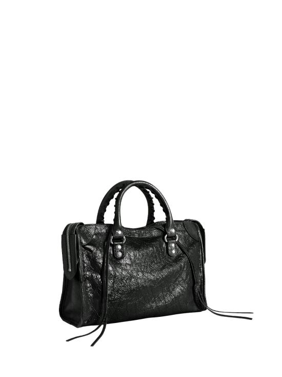 26FW 발렌시아가 르 시티 백 스몰 8657622ACLR 1000 BLACK - BALENCIAGA