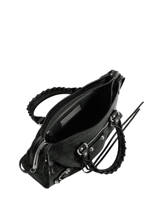 26FW 발렌시아가 르 시티 백 스몰 8657622ACLR 1000 BLACK - BALENCIAGA